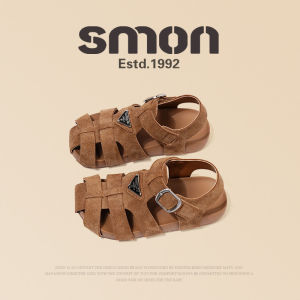 SOUMON | Summer New Retro Roman Sandals Soft Bottom