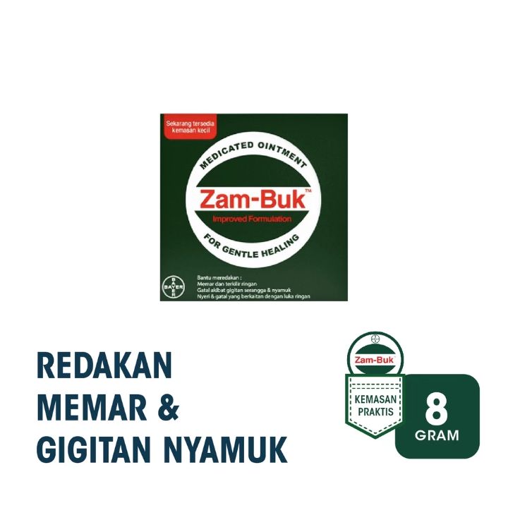 Obat Salep Zam Buk Medicated Ointment 8 Gram Pereda Nyeri Dan Gatal