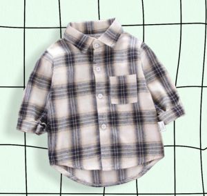 kemeja kotak anak bhan flanel premium
