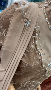 FREE HIJAB /Setelan Kebaya Asma Brokat Bordir / Kebaya Brokat Bordir / Kebaya Brokat Songket / Kebaya Brokat