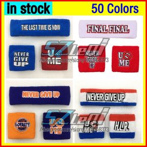 Wristband For JOHN CENA Terry Absorbent Gym Training Soft Cotton Men Women Wrestling Sports Basketball Wrist Sweatbands 3PCS/Set