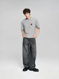 Semir | Quần Dài Suông Thẳng Mùa Hè Đai Cao Su