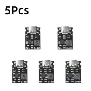5Pcs/3Pcs/1Pcs 1S 3.2V/3.6V 2.4A LiFePO4 Battery Dedicated Charging Module High Current Type-C DC 4.5-5.5V Charging Board