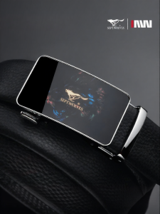 SEPTWOLVES | Leather Mens Belt with Automatic Buckle