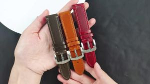 20mm 22mm Retro Calfskin Leather Strap for Huawei Watch GT5/GT4/GT3 for Seiko Watch Band Sport Quick Release Men Women Bracelets
