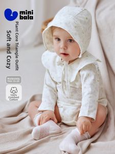 MINI BALA | Cotton Long Sleeve Baby Bodysuit