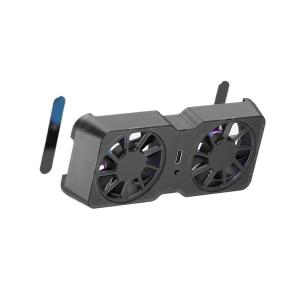 Quạt Làm Mát Cầm Tay Từ Tính Kép Sử Dụng Nguồn USB Di Động Có Kẹp Lưng Dành Cho Steam Deck Xbox Ally X Legion Go