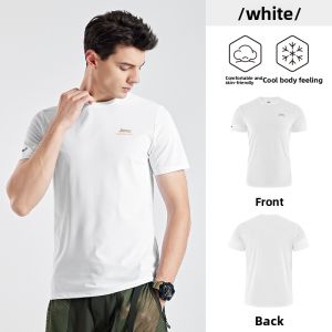 Jeep | Jeep Official Mens Slim Fit Round Neck T-Shirt Short Sleeve Sporty Casual Summer New Arrival Authentic Clothing Nylon Material