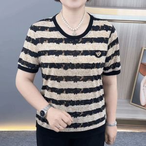 QIAOXIZI | Áo Thun Sơ Mi Elegent Slim Fit Rộng Rãi