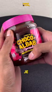 Choco Albab Chocolate Hazelnut Spread with Cocoa 350G