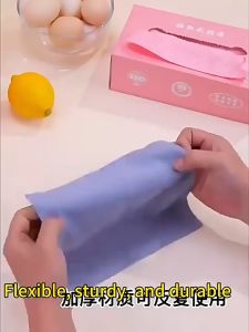 20 PCS Kitchen Towel Super Microfiber Reusable Cleaning Cloth Multi-Functional Wipes Dishwashing Home Kitchen Kain Lap 厨房抹布
