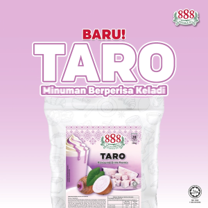 888 Taro Flavoured Drink Premix (650g) [FREE Jelly Crystal Powder 10g]
