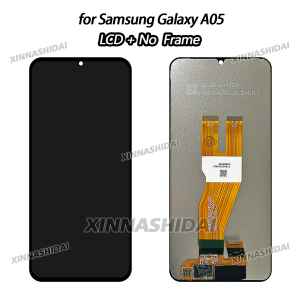 TFT 6.7" For Samsung Galaxy A05 LCD Display Digiziter Screen For A055 A055F LCD With Frame Assembly Parts Replacement
