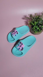 Wespro Orla Sandal Anak Selop Perempuan Sendal Anak Slop Kekinian Karakter Kuda Poni 26-31