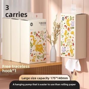 MONLEYTA | Large Hanging Paper Towel Value Pack Bulk Box Affordable Handkerchiefs Dinner Napkins Home Use Hygienic Tissue Paper Towels