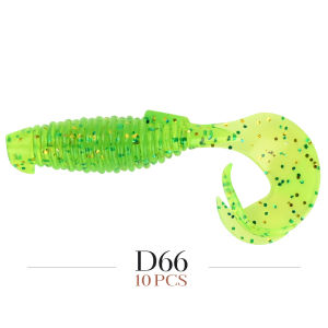 MEREDITH | MEREDITH Fishing Lure Flapper Grub Flapper Bait 77mm 6g 10pcs Soft Lures Silicone Artificial Plastic Bait