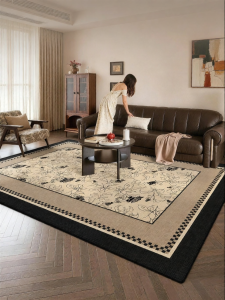 OULAISEN | Luxurious Easy-to-Clean Non-Slip Area Rug