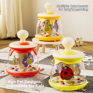 Bajalee | Early Education Intellectual Toy Pressure Rotating Jumping Ball