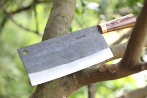 Dao chặt gà đầu vuông 600g bản rộng 10cm