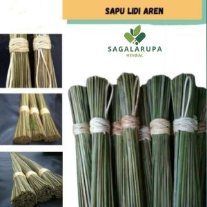 Promo  Sapu Lidi Aren Asli Berkualitas Alat Kebersihan COD 1