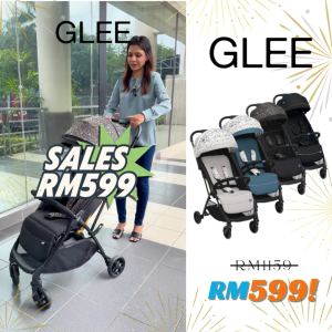 Chicco Glee Lightweight Stroller - Suitable From Newborn to 22kg