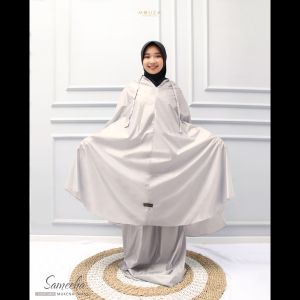 Mukena Sameeha Parasut Korea By Mouza - Mukena Adem Ringan dengan Tas Praktis - 6 Warna Pilihan