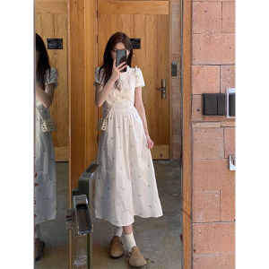 QINGMUZI | Elegant Youthful Style Chinese-Style Qipao Dress