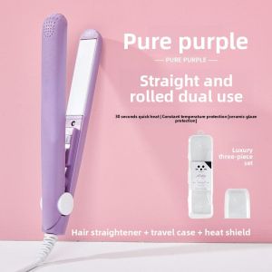 Multi-Function Hair Straightener & Curling Iron Mini Portable