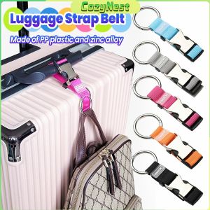 C.N Luggage Hanging Straps Nylon Baggage Adjustable Buckle Straps Baggage Belt Travel Accessories 1Pc
