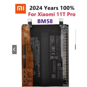 BM58 Battery for Xiaomi 11T Pro 5G 5000mAh BM-58 Cellphone Replacement Batteries