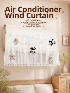 FAJIENUO | Anti Direct Blow Air Conditioner Curtain General Wall-Mounted