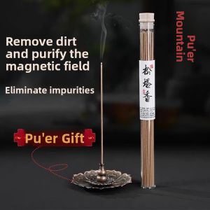 Natural Pinecone Incense Stick Pure Essential Oil Indoor Bedroom Long Lasting Home Use High Grade Calming Aroma Attracting Wealth