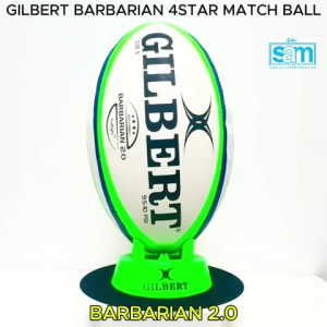 Gilbert Barbarian 2.0 4STAR Match Rugby Ball (Size 5)