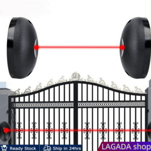20M Infrared Security Beam Intruder Alarm Door Window 1pair External Positioning Alarm Detector Against Hacking System