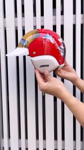 Mũ Bảo Hiểm 3/4 Đầu NAPOLI Cho Bé Từ 3 Tuổi -6 Tuổi /Bảo Hành Chính Hãng.12 Tháng.