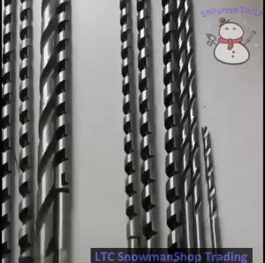 EXTENDED 230MM WOOD AUGER BIT EXTRA LONG DRILL BITS DRILLING WOOD WORKING CARPENTER BUAT LUBANG DRILL KAYU HEX SHANK SET HSS Twist Straight Shank Drill Bit Tool For Wood Dough Twists Wood Tapper Wood Door Lock Reaming Tool
