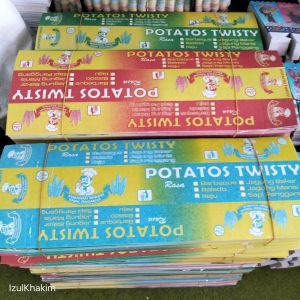Kertas Kentang Tornado/Kentang Ulir/Potatos Twisty