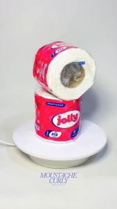 3 Pcs Tisu Toilet / Tissue Roll / Tisu Gulung JOLLY 3 Roll 212 Sheets 1 Ply Terbuat Dari 100% Serat Alami