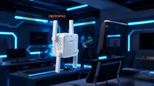 WiFi 6 Repeater AX1500Mbps Dual Band 2.4GHz 5GHz Wireless Range Extender Signal Booster EU US Plug Home Office Amplifier