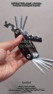 BICYCLE TOOL Kunci L Portable Peralatan Serbaguna Sepeda