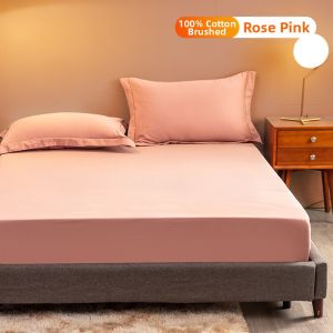 Antibacterial Non-slip Pure Cotton Fitted Sheet