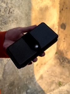 POWER BANK Charger Solar Panel Cas tenaga surya matahari Lipat Portable 5 Folding USB Output 9W 5V