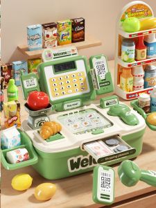 Educational Supermarket Cash Register Toy for 3-6 Year Olds