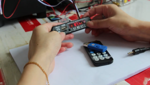 【24 hours delivery】Wireless Bluetooth 5.0 9V-12V MP3 WMA Decoder Board Car Audio USB TF FM Radio Module Color Screen MP3 Player with Remote Control