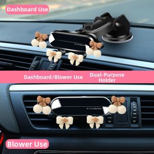 FENGQU | Vent Mount Phone Holder For Car Clip-on