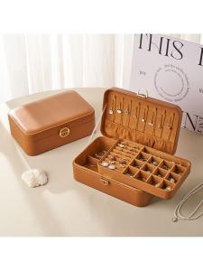 YYBAIO | Hộp Đựng Trang Sức Dung Lượng Lớn Phong Cách Retro Có Khóa Chống Bụi Đa Năng