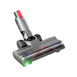Phụ Kiện Thay Thế Đầu Hút Dyson Cho Máy Hút Bụi V12 Detect Slim V10 Digital Slim Đèn LED Xanh Cầm Tay Chất Liệu Nhựa ABS Dùng Cho Thảm Và Gạch.