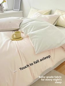 KAMONI | Cotton Single Bed Set Bed Skirt Style