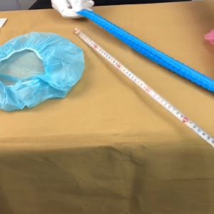 keywords: หมวกคลุมผม หมวกตัวหนอน 100pcs Disposable dust caps