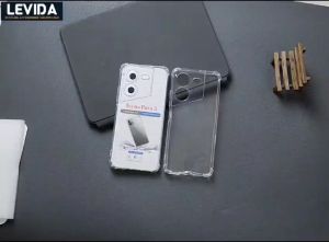 Case untuk Tecno Pova 5, Tecno Pova 5 Pro, Tecno Pova 6 5G, dan Tecno Pova 6 Pro: Softcase Airbag Clear Case Bening